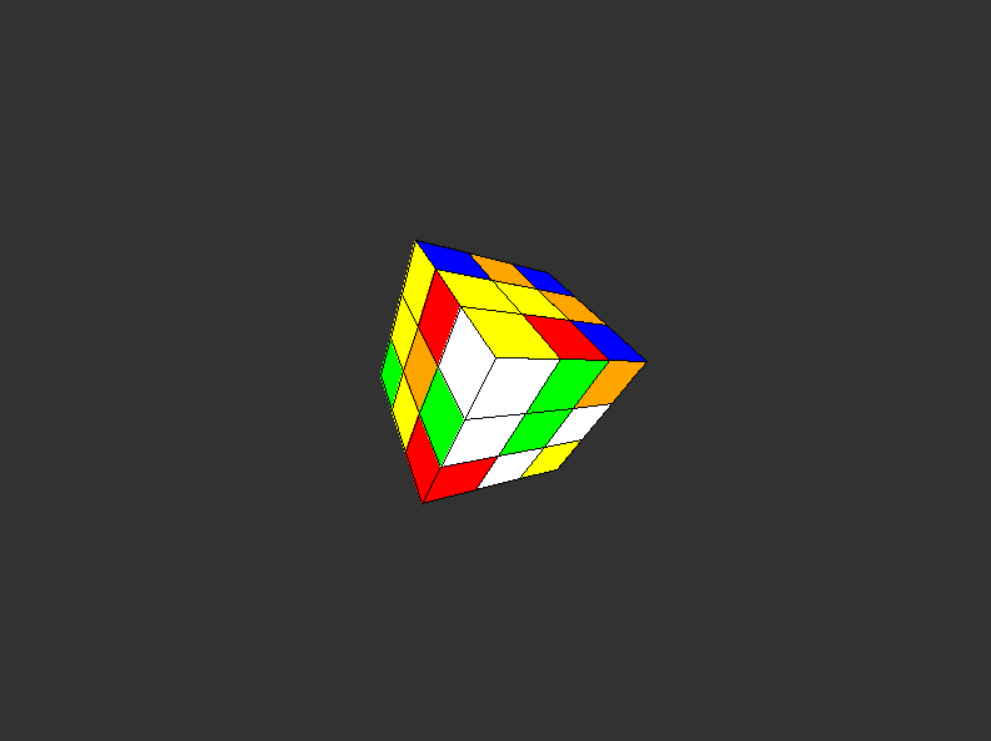 Rubik's Cube Simulation Image 2